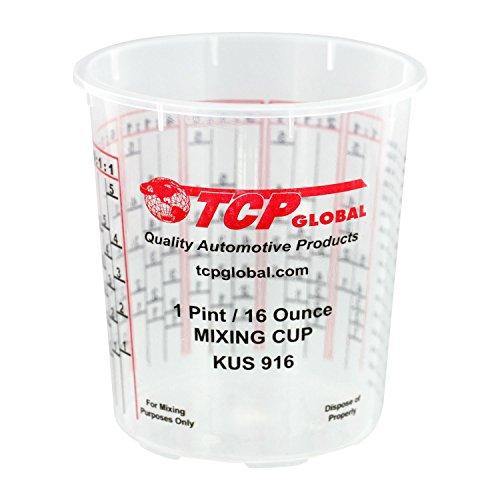 Bates Choice Bates- Paint Mixing Cup,16 oz,12 Cups, Resin Mixing Cups, Mixing Cups for Epoxy Resin, Epoxy Mixing Cup, Paint Measuring Cups, P