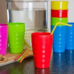 PLASKIDY Kids Cups - Set of 6 Toddler Plastic Cups 8 Oz - Children's  Drinking Tumbler Cups - Reusabl…See more PLASKIDY Kids Cups - Set of 6  Toddler